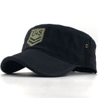 Gorra deportiva de algodón en modelo negro