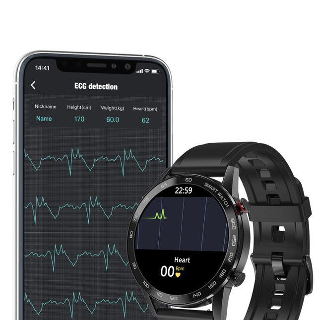 Reloj inteligente SANLEPUS con ECG, Bluetooth y monitor de salud