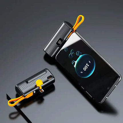 Powerbank mini de 30000Mah inalámbrico con indicador de carga