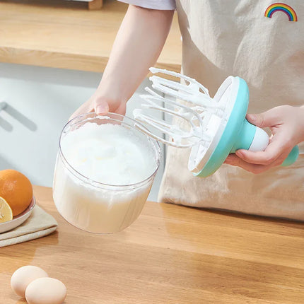 Batidor de crema para pasteles, batidor de huevo manual. - tugranalmacen.com
