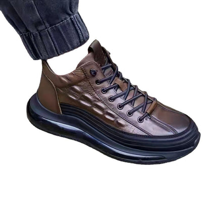 Zapatillas deportivas casuales para hombre en negro