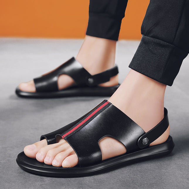 Sandalias de cuero para hombre