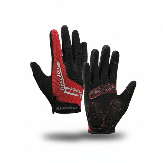 Guantes de ciclismo acolchados y transpirables