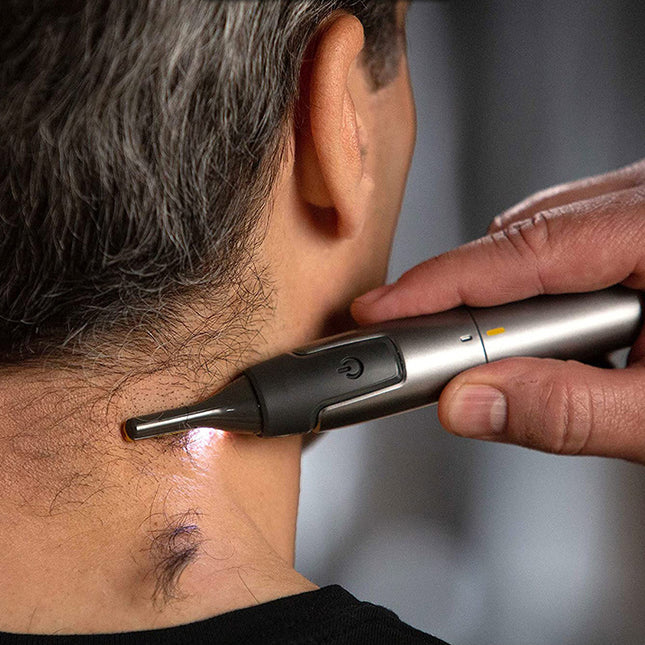 Recortador eléctrico de vello facial