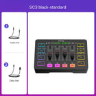 Equipo de transmisión en vivo de juegos Fifine SC3, conjunto completo, tarjeta de sonido externa USB, micrófono, karaoke de escritorio - tugranalmacen.com