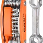 Herramienta multifunción para bicicleta en color naranja