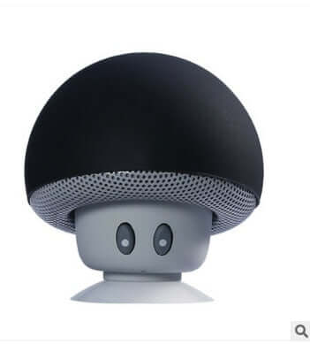 Mini altavoz bluetooth hongo con ventosa de silicona