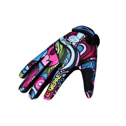Cycle Zone Cycling Gloves Gel Full Finger MTB Bicycle Anti-slip Shockproof Gel Bike Ciclismo guantes Breathable Padded Palm - tugranalmacen.com