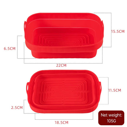 Bandeja de gel de sílice para freidora de aire, para hornear, de grado alimenticio - tugranalmacen.com