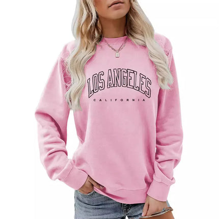 Sudadera LA Marron - tugranalmacen.com
