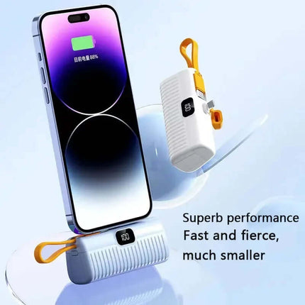 Powerbank mini de 30000Mah inalámbrico con indicador de carga