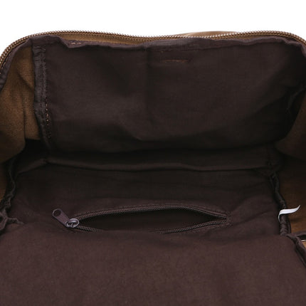 Mochila de lona para hombre, ideal para viajes y senderismo