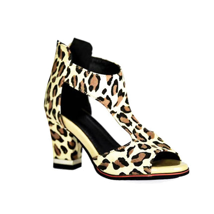 Sandalias de tacón alto con plataforma para mujer