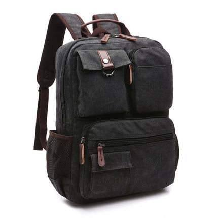 Mochila de lona encerada