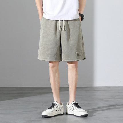 Pantalones cortos holgados de hombre
