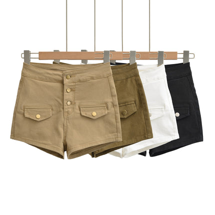 Shorts de cintura baja para mujer en varios colores
