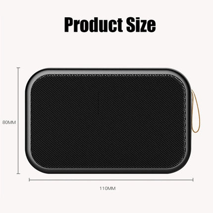Altavoz Bluetooth portátil con sonido envolvente 3D