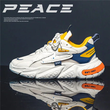 Zapatillas Deportivas Urbanas PACE, confort y estilo en cada paso, diseño moderno con colores vibrantes y suela gruesa de alto agarre.