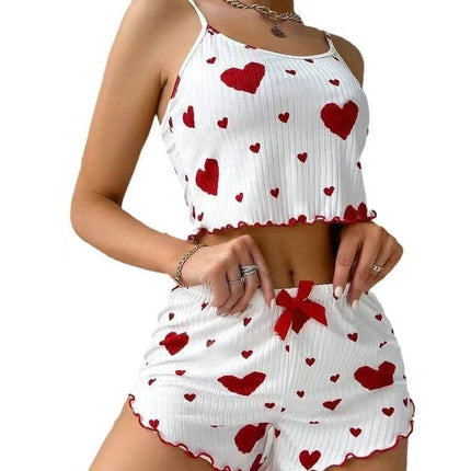 Conjunto pijama de dos piezas para mujer