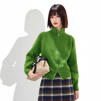 Chic Oversized Knit Cardigan for Women, Casual Loose Fit, Fashionable Outerwear with Elegant Design - tugranalmacen.com