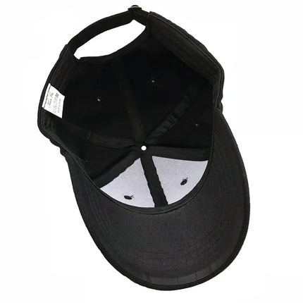 Gorra de béisbol con ondas bordadas, creativa, estilo casual, para parejas, tendencia de gorra de pico de pato. - tugranalmacen.com