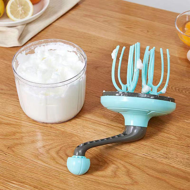 Batidor de crema para pasteles, batidor de huevo manual. - tugranalmacen.com
