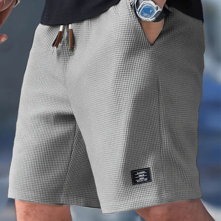 Pantalones cortos deportivos de poliéster para hombre, perfectos para viajes