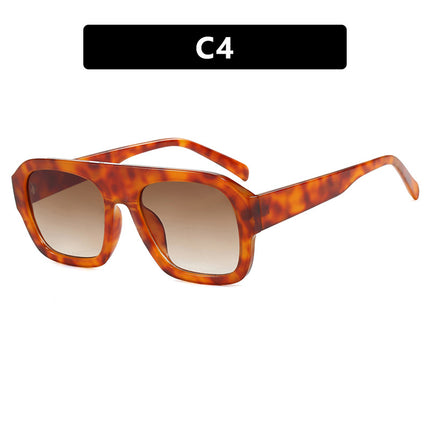 Gafas de sol cuadradas grandes para mujer con estuche incluido