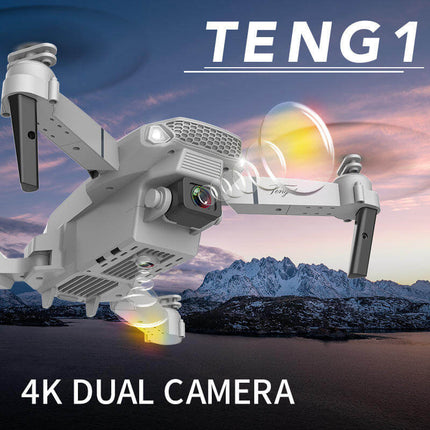Dron E88 con cámara HD y largo alcance