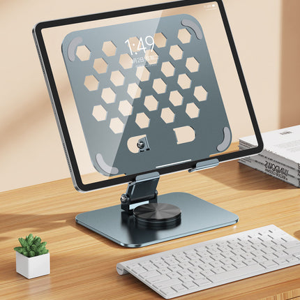 Soporte plegable para tabletas color negro