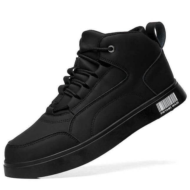 Zapatillas deportivas negras de caña alta para hombre