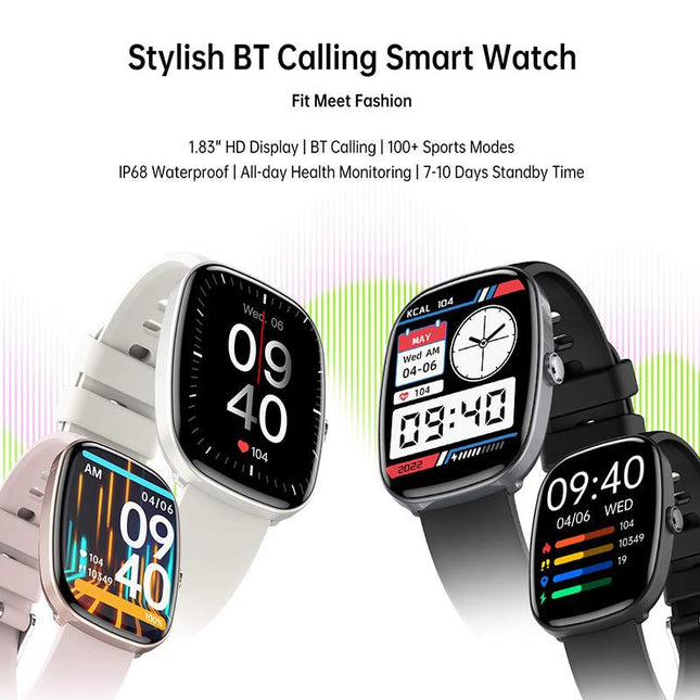 Smartwatch S5: resistente al agua, Bluetooth y salud