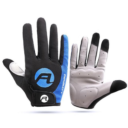 Guantes de ciclismo unisex enteros y acolchados en gel