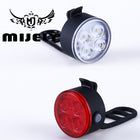 Set de luces LED para bicicleta color blanco