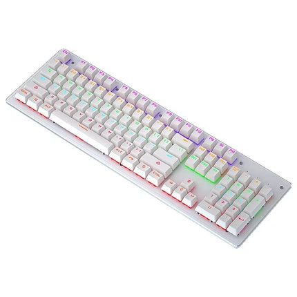 Cracked K880 Hot Swappable Mechanical Keyboard, Esports Game, Green Axis Office Computer Keyboard, Wired Mechanical Keyboard - tugranalmacen.com