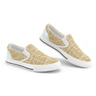 Zapatillas slip-on de hombre modelo Sand en tonos Khaki y blanco
