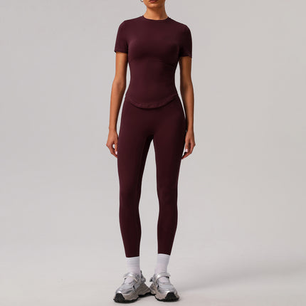Conjunto de yoga con secado rápido y ajuste perfecto para fitness