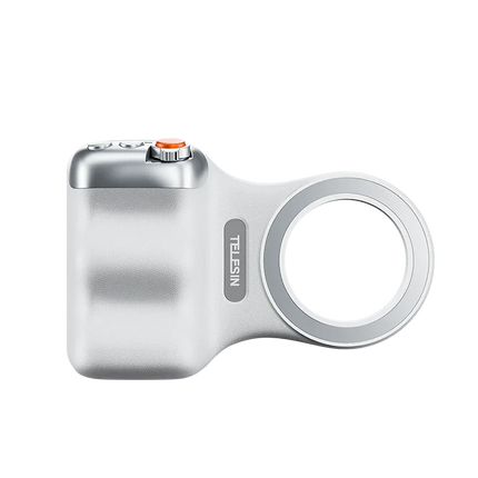 Grip para fotografía MagSafe TELESIN tech Bluetooth blanco