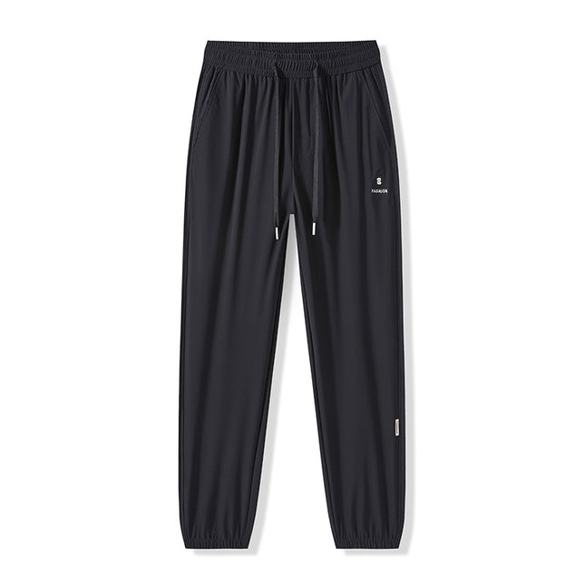 Pantalones de nylon con cordón para hombre en varios colores