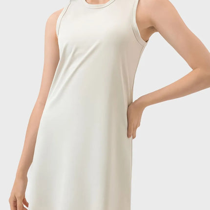Vestido deportivo sin mangas para mujer, ideal para actividades casuales