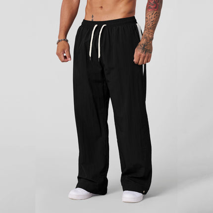 Pantalones de algodón y lino de hombre para entretiempo