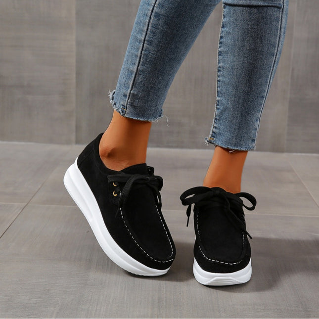 Zapatillas de malla transpirables con cordones para hombre