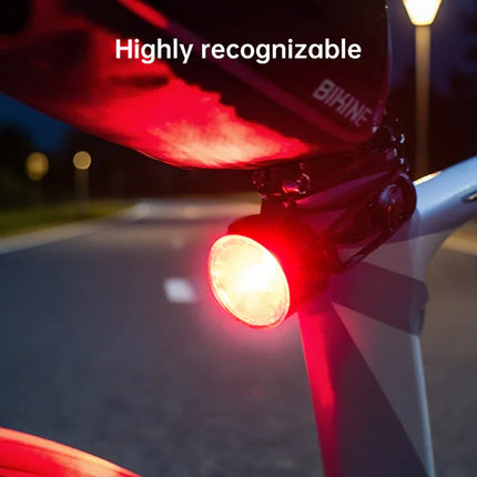 Red & White LED Bike Light Set: Rechargeable (USB Charging, Built-in Battery) – Includes Cycling Flashlights - tugranalmacen.com