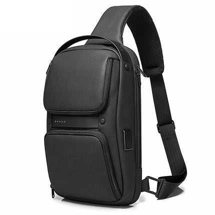 Mochila Bange IV negra, vista frontal