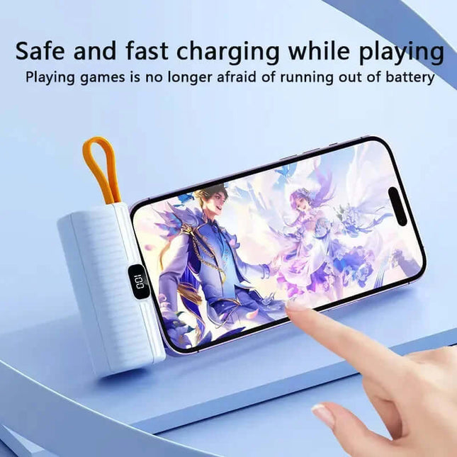 Powerbank mini de 30000Mah inalámbrico con indicador de carga