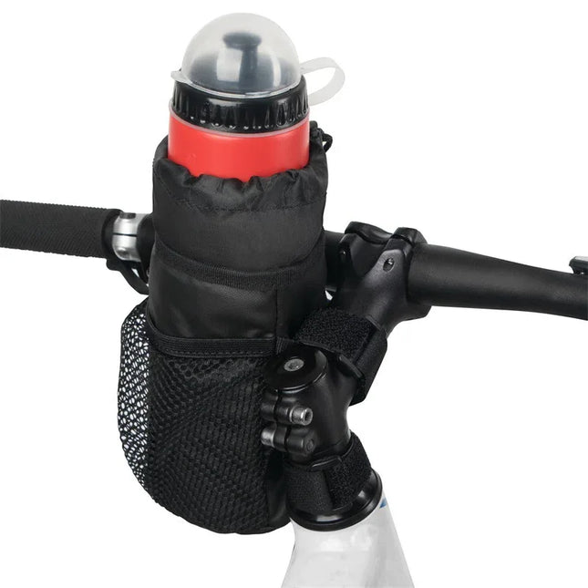 Cycling Water Bottle Bag Mountain Folding Bicycle Handlebar Insulation Water Bottle Bag Mobile Phone Bag - tugranalmacen.com