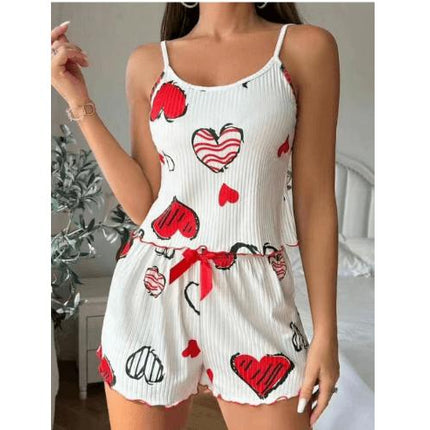 Conjunto pijama de dos piezas para mujer