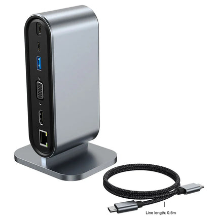 Estación de conexión USB-C de doce puertos