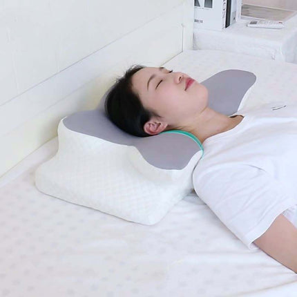 Almohada cervical ergonómica de espuma viscoelástica contorneada