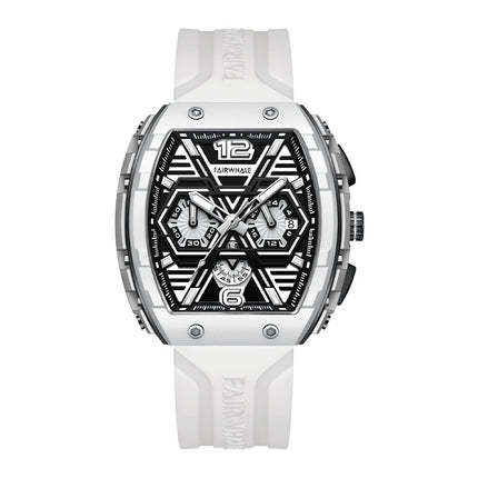 Reloj analógico para hombre con luz nocturna y resistencia al agua